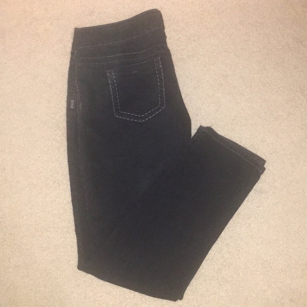 Ladies XL Black jeggings